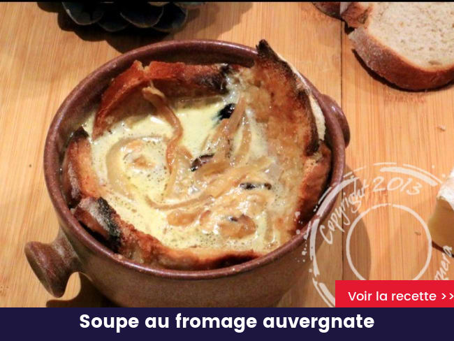 Soupe au fromage auvergnate